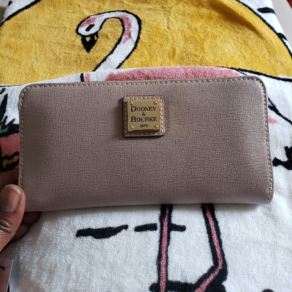 Saffiano leather wallet